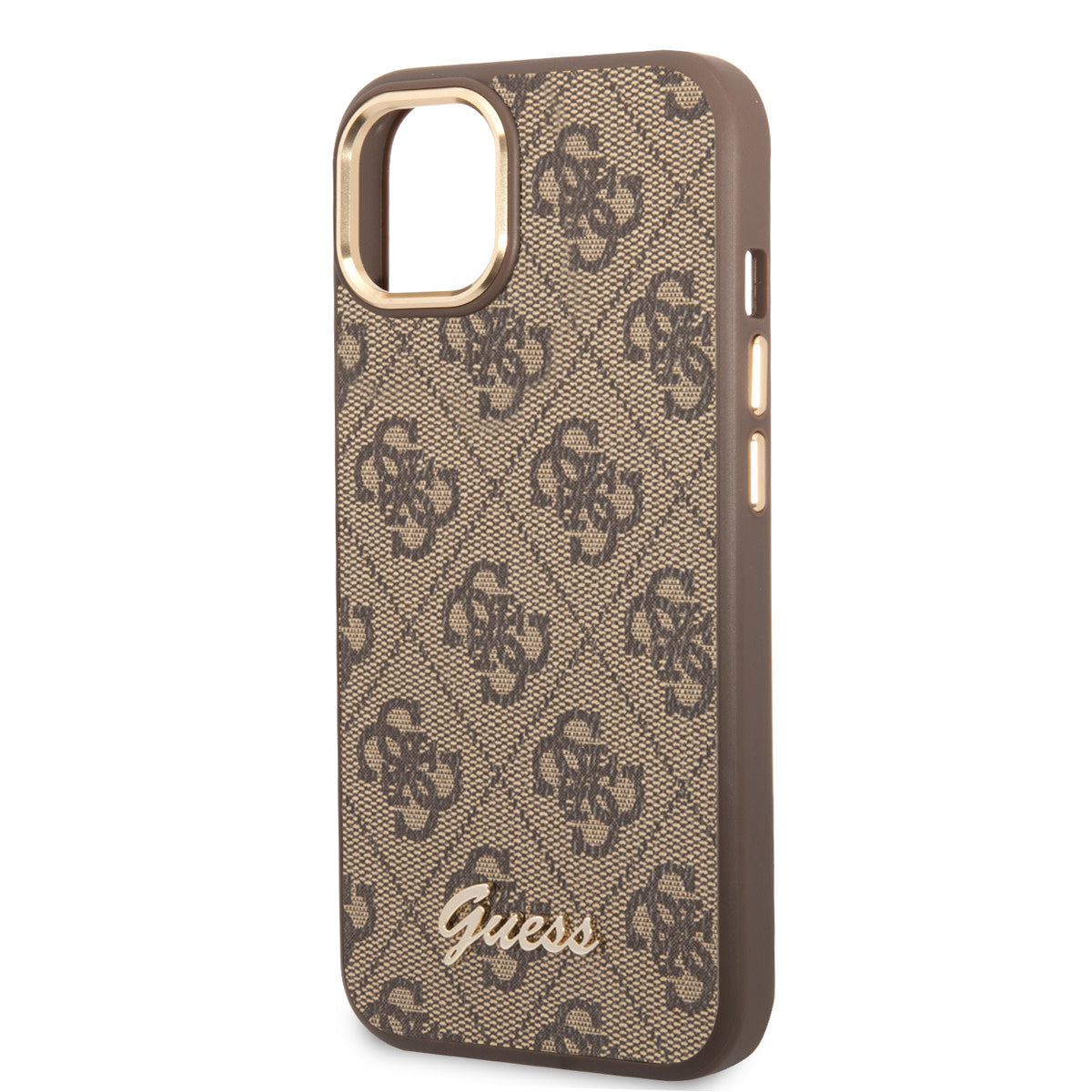 Guess iPhone 14 Backcover - 4G Script - Bruin