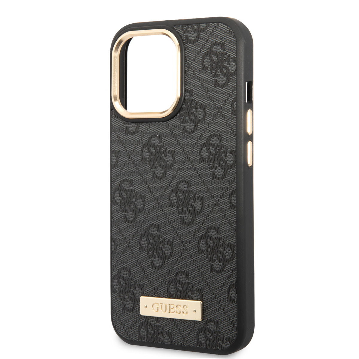 Guess iPhone 14 Pro Backcover - Magsafe Compatible - Grijs