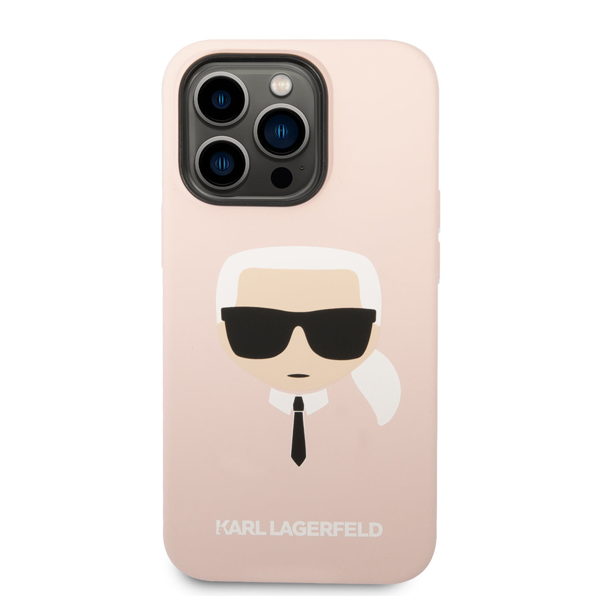 Karl Lagerfeld iPhone 14 Pro Backcover - Karl - Roze