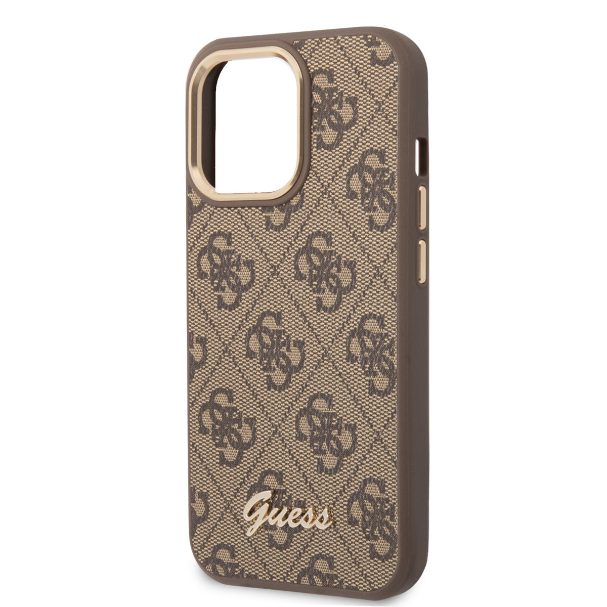 Guess iPhone 14 Pro Max Backcover - 4G Script - Bruin