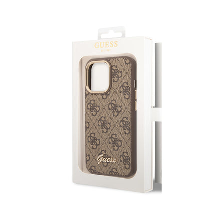 Guess iPhone 14 Pro Max Backcover - 4G Script - Bruin