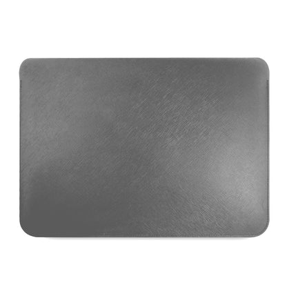 Karl Lagerfeld 14 Inch Laptop- en Tablet-Sleeve - Saffiano Ikonik - Zilver