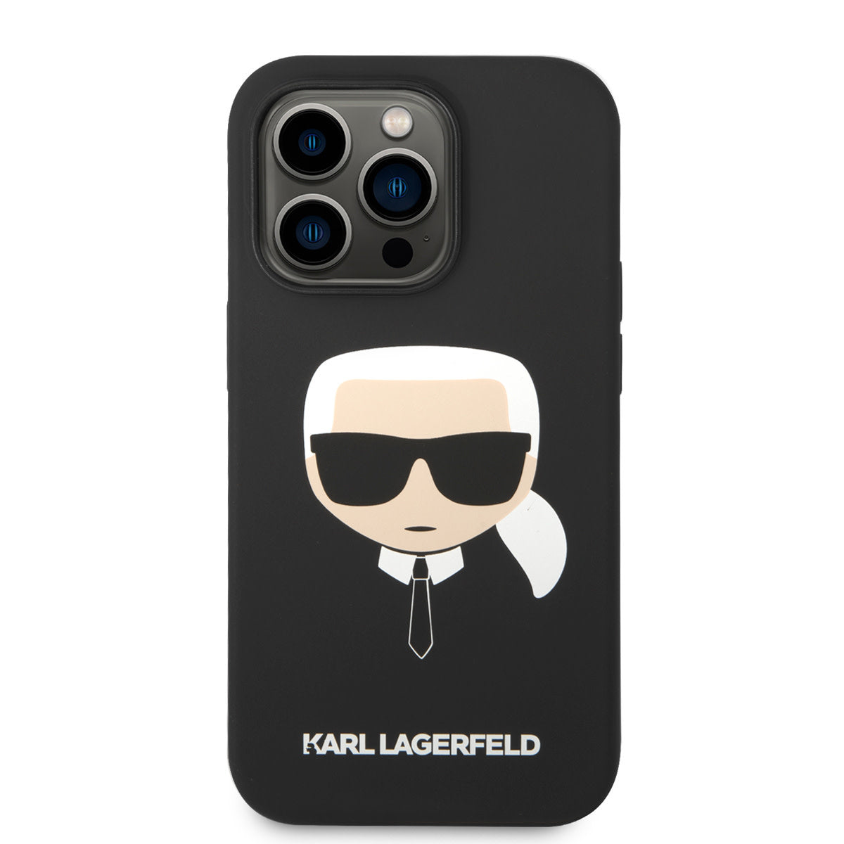 Karl Lagerfeld iPhone 14 Pro Backcover - Karl - Zwart