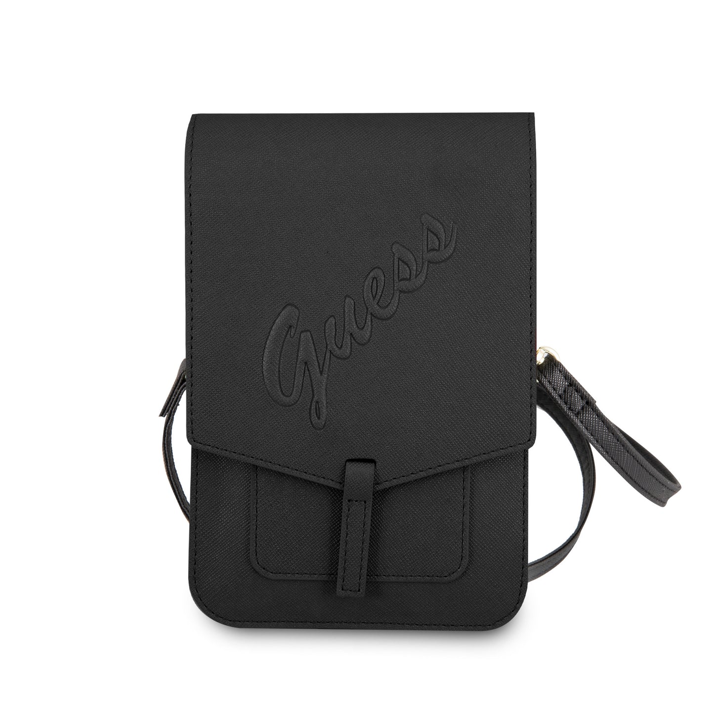Guess 7 inch PU Leather Heuptas - Wallet bag - Zwart