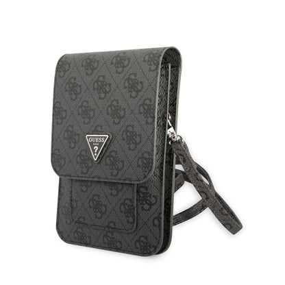 Guess 7 inch PU Leather Heuptas - Wallet bag - 4G Logo - Grijs
