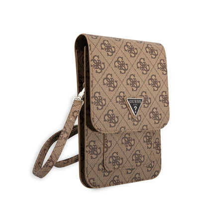 Guess 7 inch PU Leather Heuptas - Wallet bag - 4G Logo - Bruin