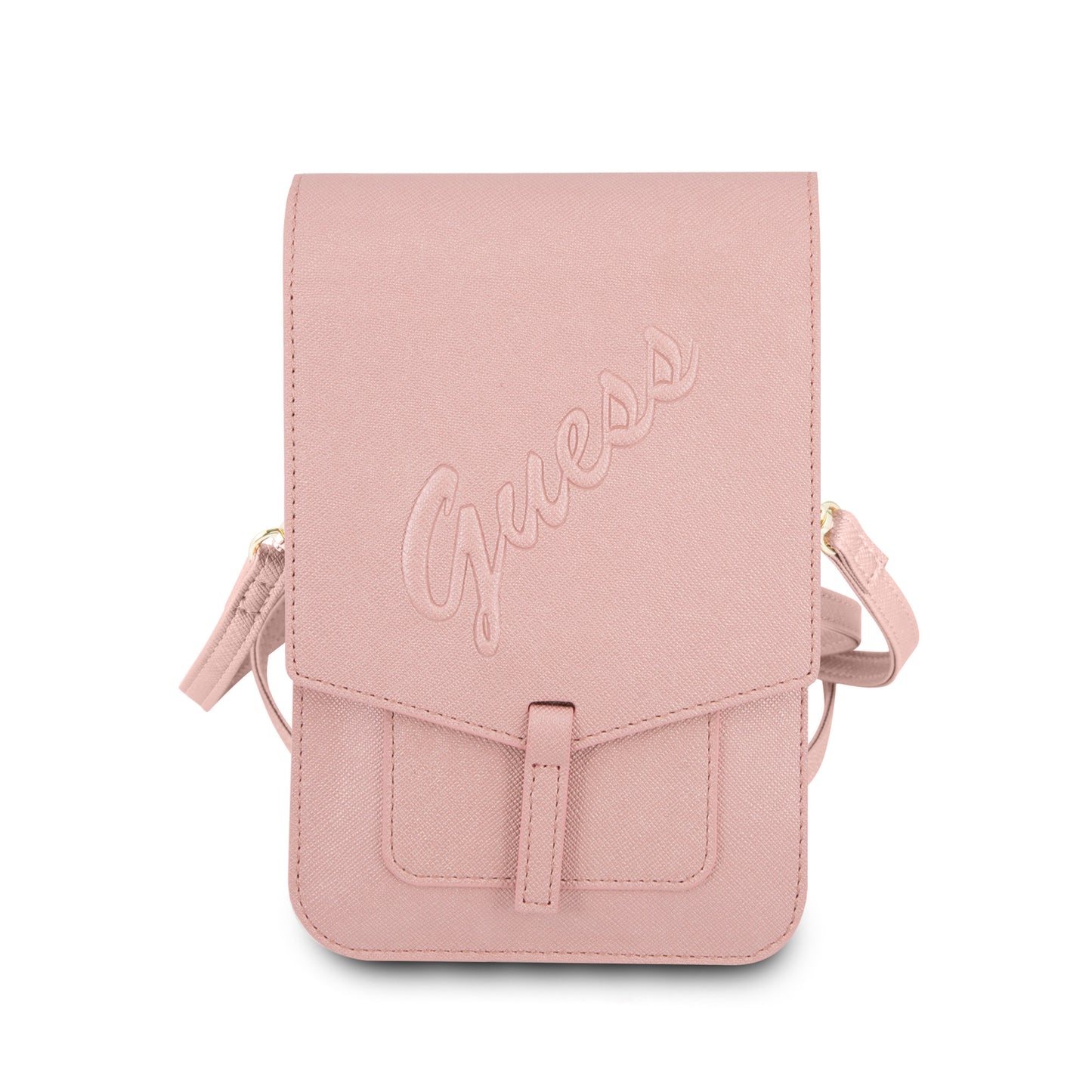 Guess 7 inch PU Leather Heuptas - Wallet bag - Roze