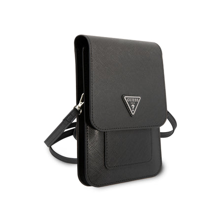 Guess 7 inch PU Leather Heuptas - Wallet bag - 4G Logo - Zwart