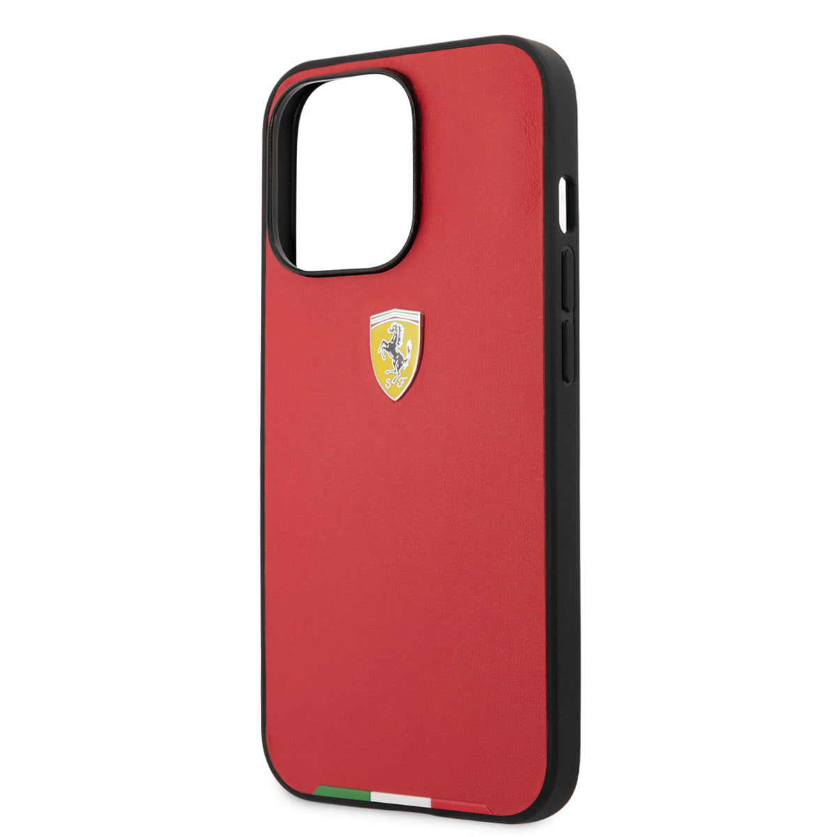 Ferrari iPhone 13 PRO Backcover - Italy Flag Line Red - Rood