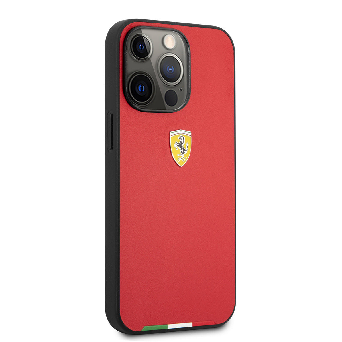 Ferrari iPhone 13 PRO MAX Backcover - Italy Flag Line Red - Rood