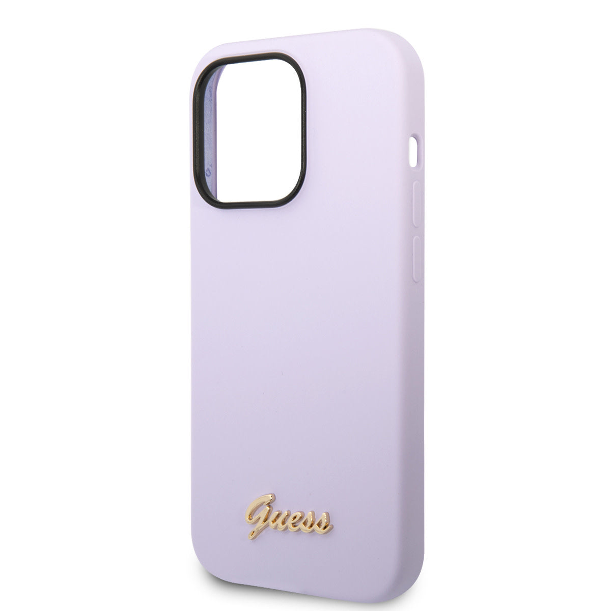 Guess iPhone 14 PRO MAX Backcover - Gold Logo - Paars