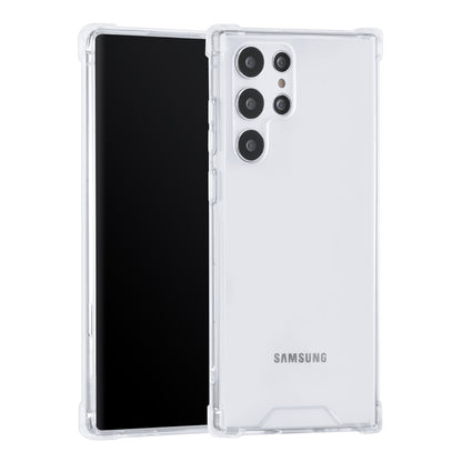 Samsung S22 Ultra Antishock hoesje - TPU Backcover - Transparant