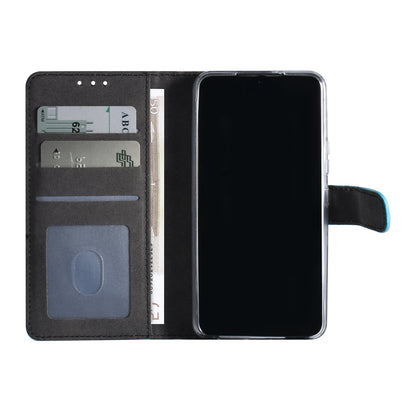 Samsung S22 Plus Bookcase met 3 Pasjeshouders - Magneetsluiting - Blauw