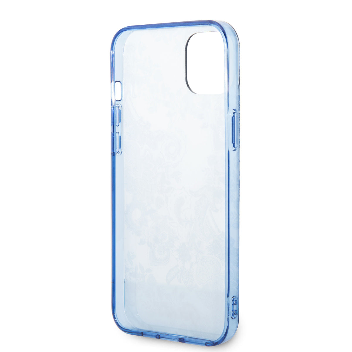 Guess iPhone 14 Backcover - Porselein Collectie - Blauw