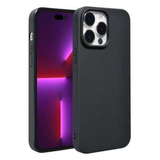 iPhone 12 PRO MAX Backcover - Silicoon hoesje - Zwart