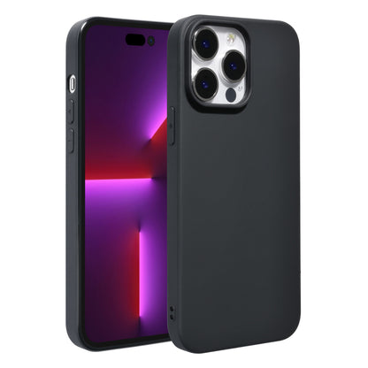 iPhone 13 PRO MAX Backcover - Silicoon hoesje - Zwart