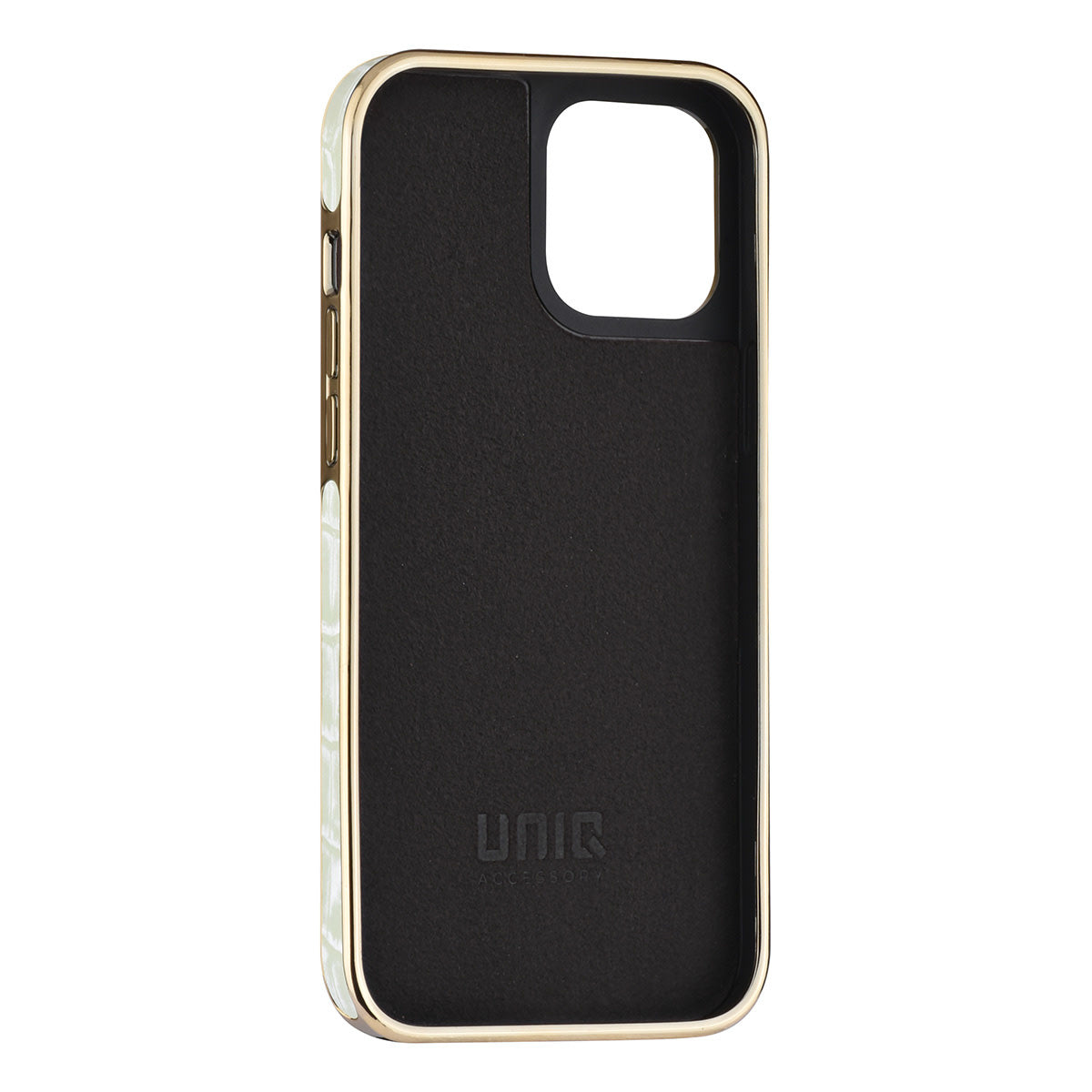 iPhone 12 PRO MAX TPU Backcover - Croco Lines - Groen