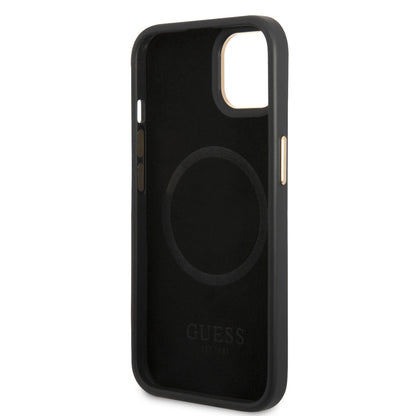 Guess iPhone 14 Backcover - Magsafe Compatible - Grijs