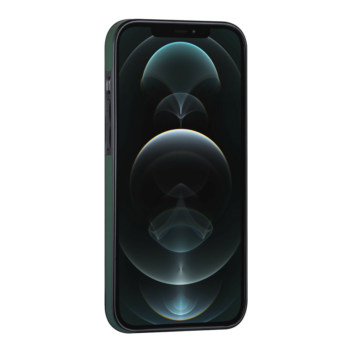 iPhone 12 PRO MAX Backcover - Pasjeshouder - Multifunctionele Handstrap - Groen