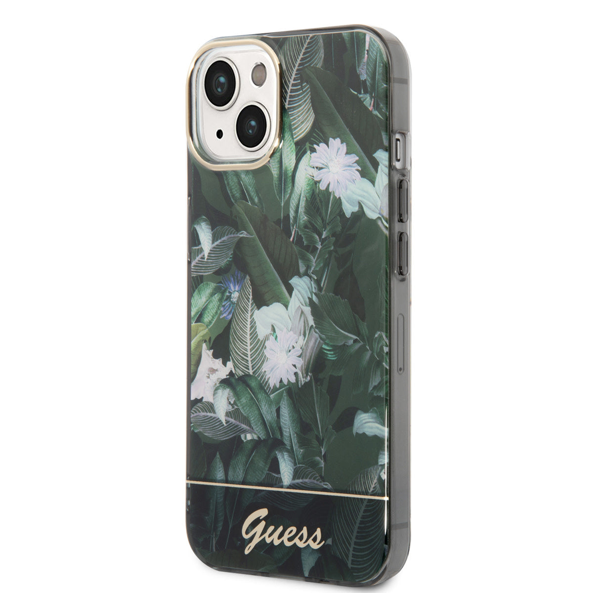 Guess iPhone 14 Backcover - Jungle Collectie - Groen