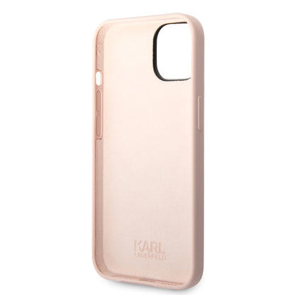 Karl Lagerfeld iPhone 14 Plus Backcover - Karl - Roze