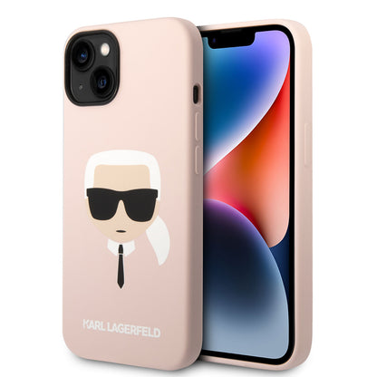 Karl Lagerfeld iPhone 14 Backcover - Karl - Roze