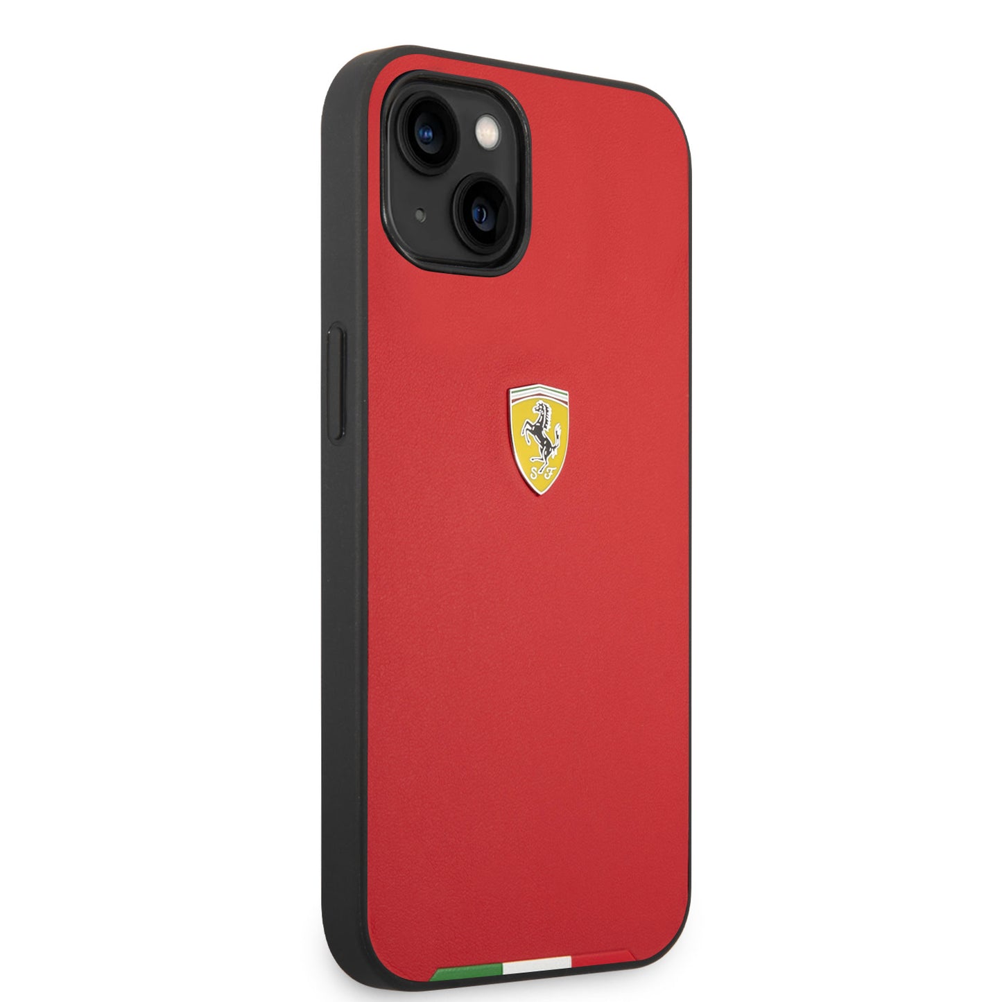 Ferrari iPhone 14 Backcover - Italian Flag Line - Rood