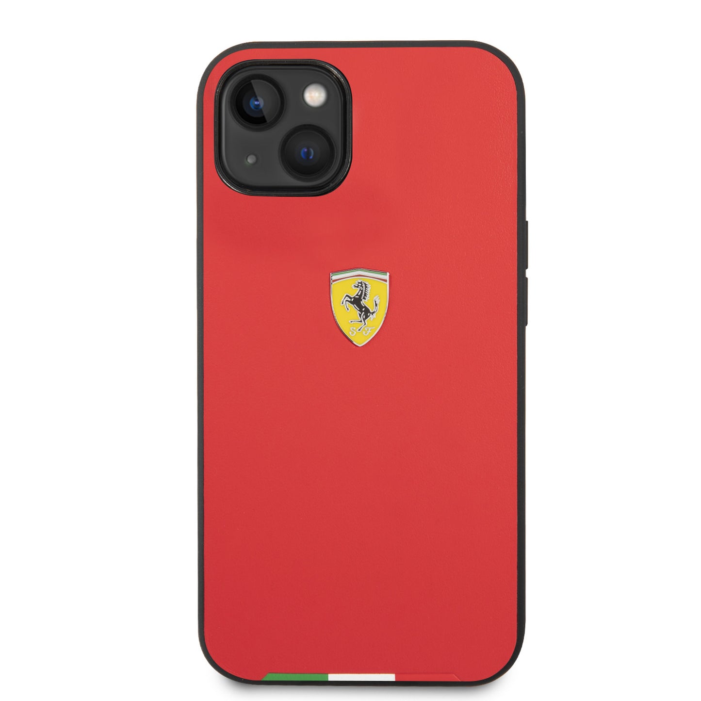 Ferrari iPhone 14 Backcover - Italian Flag Line - Rood