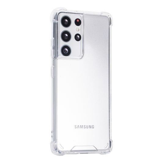 Samsung S21 Ultra Antishock hoesje - TPU Backcover - Transparant