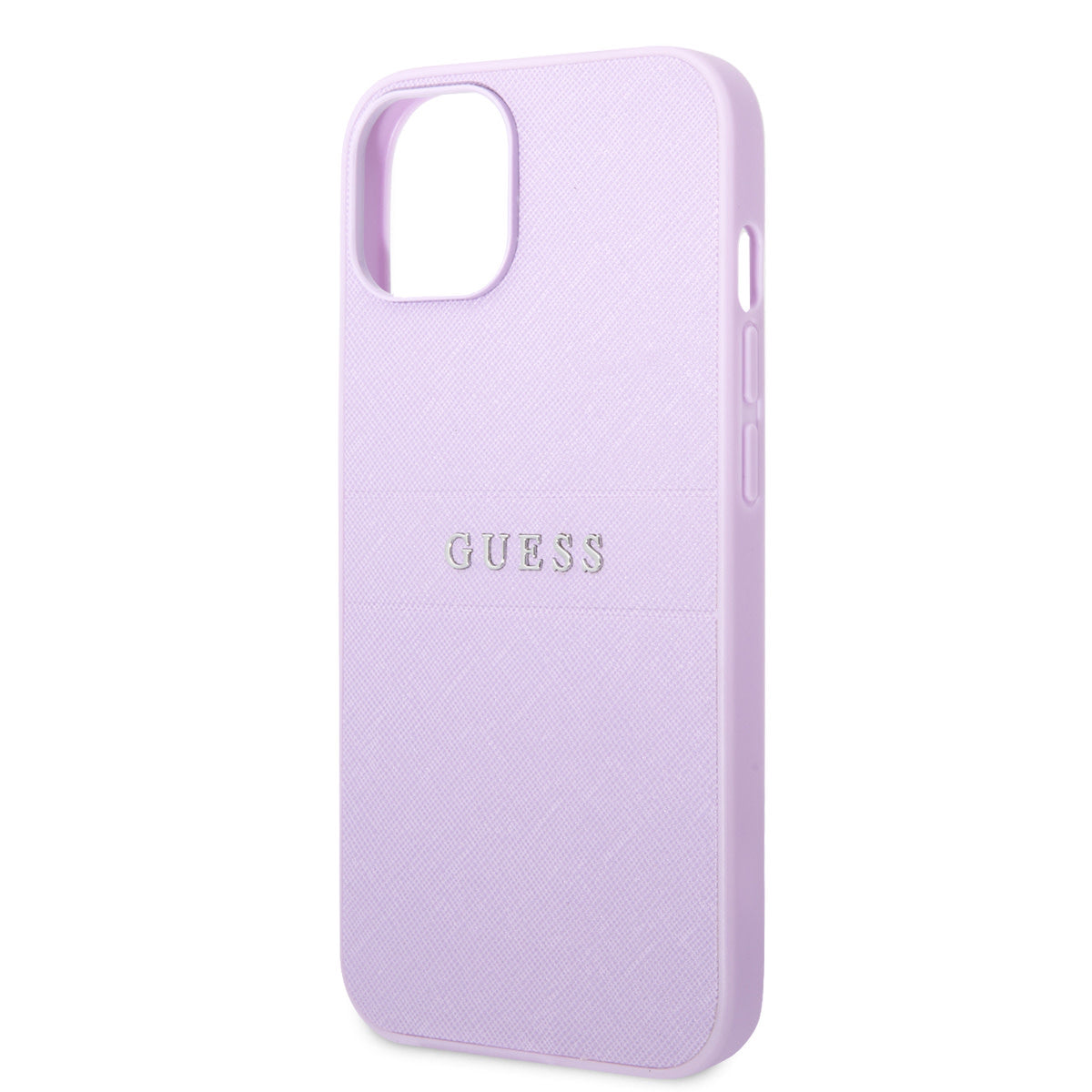 Guess iPhone 14 Plus Backcover - Saffiano - Paars