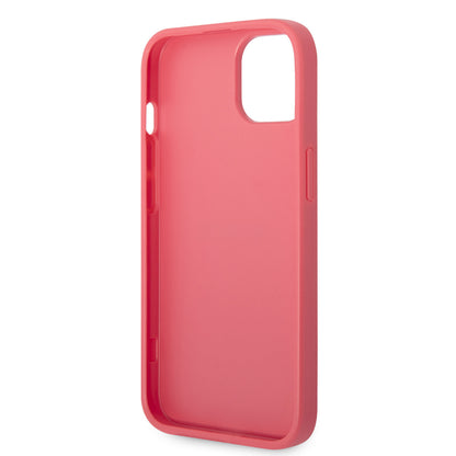 Guess iPhone 14 Plus Backcover - Saffiano - Roze