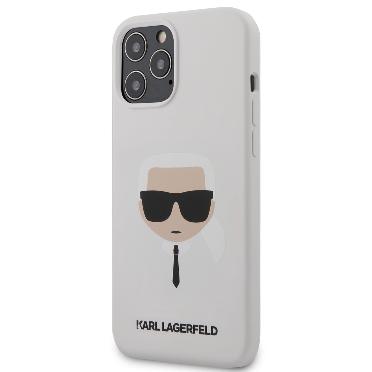 Karl Lagerfeld iPhone 12 PRO MAX Backcover - Karl - Mat Wit