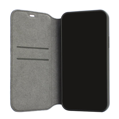 Audi Leren Bookcase voor iPhone 12 PRO MAX - Magneetsluiting - Q8 Serie - Zwart