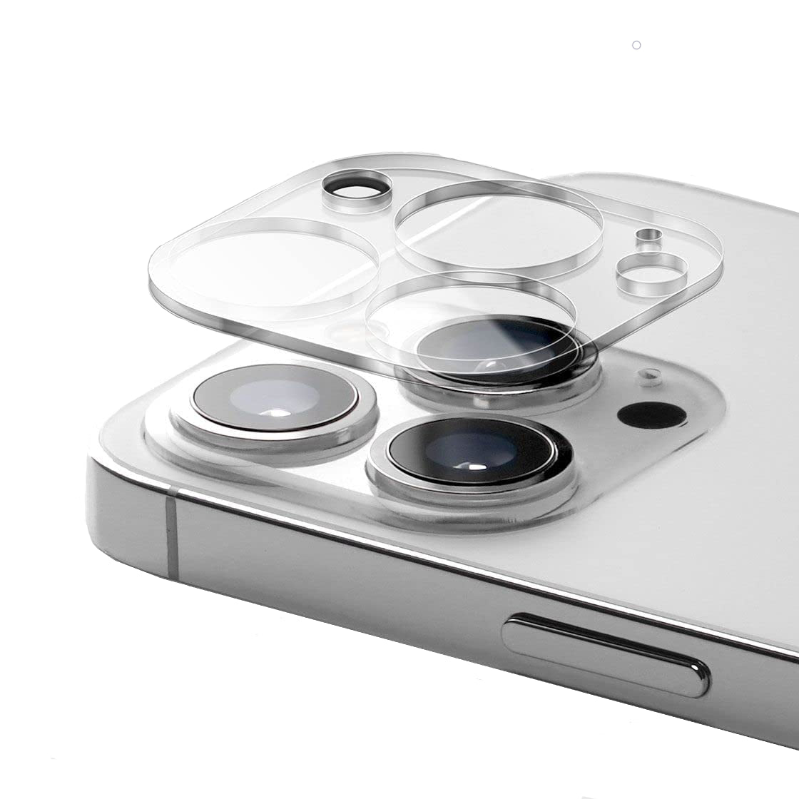 iPhone 12 PRO MAX Full Lens Protector - Transparant