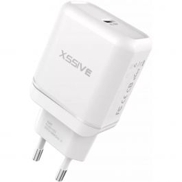 Snel Oplader voor USB-C Adapter 25W - iPhone & Android - Wit